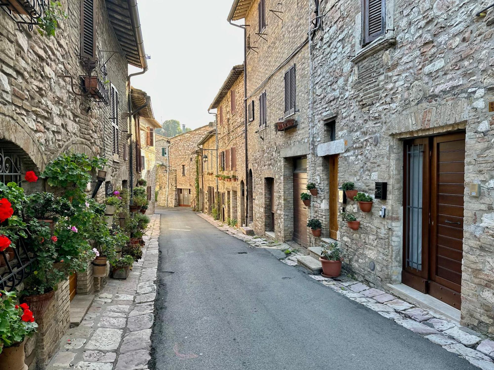La Perla Di Tamara-Assisi Blu Apartment ภายนอก รูปภาพ
